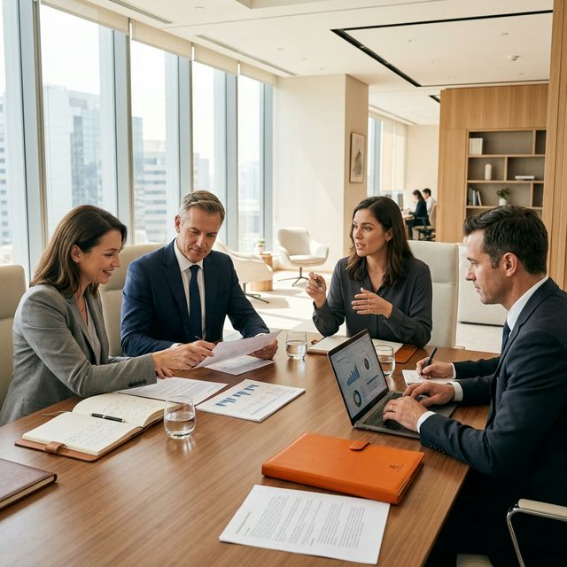 Corporate Team Consulting Meeting